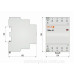 Модульний контактор ElectrO PMM4324NC ПМм 4P 32A 400В 4NС