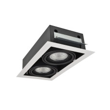Точковий світильник Azzardo AZ2877 Nova GU10 2x40W IP20 білий