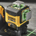 Лінійний лазерний рівень DeWALT DCE089NG18 XR Li-Ion 10,8/12/18В з зеленим променем