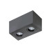 Точковий світильник Azzardo AZ2827 Brant Square GU10 2x50W IP20 чорний