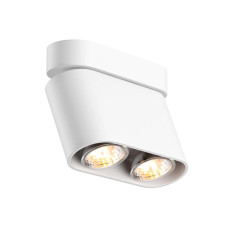 Світильник поворотний, спот Zuma Line ACGU10-146 Rondia GU10 2x50W IP20 білий (5905316605039)