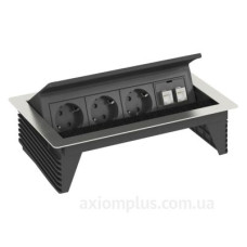 Висувний розетковий блок OBO Bettermann (6116806) з кришкою на 3 розетки 2р+E 250V AC+2 RJ45 Cat.6 кабель 3м з нержавіючої сталі Висувний розетковий блок OBO Bettermann (6116806) з кришкою на 3 розетки 2р+E 250V AC+2 RJ45 Cat.6 кабель 3м з нержавіючої сталі