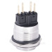 Металева кнопка Аско-Укрем TYJ 22-221 1NO+1NC (A0140010126)