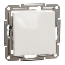 Вимикач кнопковий Schneider Electric Asfora без рамки кремовий (EPH0770123)