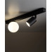 Світильник поворотний, спот TK Lighting 10000 Vox GU10+G9 2x10W+8W IP20 чорний