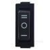 Перемикач Аско-Укрем KCD3-103 B/B (I-0-II) чорний (A0140040031)