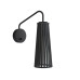 Світильник настінний Nowodvorski Dover GU10 1x10W IP20 чорний ( 9266 )