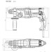 Мережевий перфоратор Metabo KHE 2645 SDS plus (601710500)