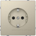 Розетка Schneider Electric D-Life MTN2300-6033 з з/к та шторками сахара