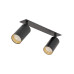 Світильник поворотний, спот TK Lighting 10807 Amis GU10 2x10W IP20 чорний