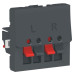 Аудіорозетка Schneider Electric NU348654 2М (антрацит)