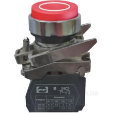 Кнопка Promfactor FP4-BL4322 1NC «O» червона (FP4-BL4322)