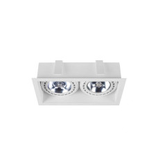 Точковий світильник Nowodvorski 9412 Mod GU10 2x15W IP20 білий