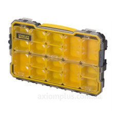 Дрібний вологозахищений органайзер Stanley FMST1-75779 FatMax IP53 446х267х74мм Дрібний вологозахищений органайзер Stanley FMST1-75779 FatMax IP53 446х267х74мм
