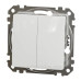 Двоклавішний вимикач Schneider Electric Sedna Design & Elements білий SDD111105