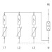Обмежувач перенапруг OBO Bettermann (5094463) Тип I+II V25-B+C 3+NPE