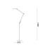Торшер Ideal Lux 204956 Futura LED 1x12.5W 4000K 1050Lm IP20 нікелевий
