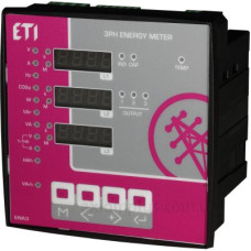 Трифазний аналізатор мережі ETI 004656578 ENA3 (144x144мм 3x400+N) Трифазний аналізатор мережі ETI 004656578 ENA3 (144x144мм 3x400+N)