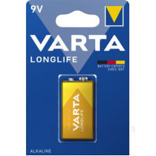 Батарейка лужна Varta Longlife крона Батарейка лужна Varta Longlife крона