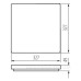 Вологозахищений світильник Kanlux Varso LED 24W-NW-L 4000К (26447)