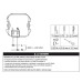 Розетка Schneider Sedna Design ​бежева USB type A+С 3А 45Вт ( SDD112404 )