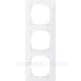 Трьохмісна рамка Schneider Electric M-PURE MTN4030-3619 полярно-біла