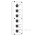 Корпус кнопкового поста Promfactor BOXP2-6 IP54 на 6 місць (BOXP2-6)