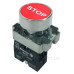 Кнопка STOP з маркуванням ElectrO ВА4342NCR PB2-ВА4342 Ø22мм NС червона