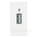 Розетка USB Schneider Electric NU342918 для передачі даних 1М (білий)