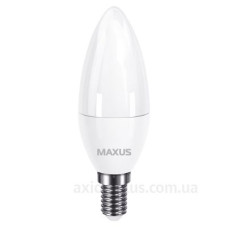 Світлодіодна лампа свічка Maxus C37 5Вт 3000K 220В E14 (1-LED-731)