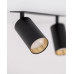 Світильник поворотний, спот TK Lighting 10807 Amis GU10 2x10W IP20 чорний