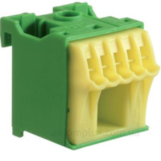 Блок Hager KN06E PE-клемма 1x16мм2+5x4мм2 Блок Hager KN06E PE-клемма 1x16мм2+5x4мм2