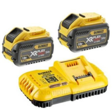 Комплект із зарядного пристрою та акумуляторів DeWALT DCB118X2 8А 18В/54В для інструментів (2шт) Комплект із зарядного пристрою та акумуляторів DeWALT DCB118X2 8А 18В/54В для інструментів (2шт)