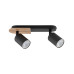 Світильник поворотний, спот TK Lighting 4674 Cover Wood GU10 2x10W IP20 чорний