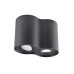 Точковий світильник Goldlux 313164 Hadar R2 GU10 2x10W IP20 чорний