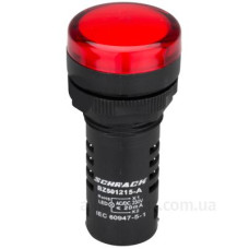Червоний LED індикатор Schrack BZ501215B 230В AC (моноблок B) Червоний LED індикатор Schrack BZ501215B 230В AC (моноблок B)
