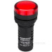 Червоний LED індикатор Schrack BZ501215B 230В AC (моноблок B)