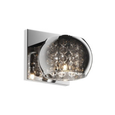 Бра, настінний світильник Zuma Line W0076-01A-B5FZ Crystal G9 1x42W IP20 хром (5905316600072)