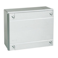 Коробка розподільча ДКС 190х140х70 сіра гладка IP56 ( 54110 )