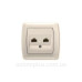 Розетка комп'ютерна подвійна (2хRJ45 Cat5e), кремова VIKO Carmen арт. 90562034 Розетка комп'ютерна подвійна (2хRJ45 Cat5e), кремова VIKO Carmen арт. 90562034