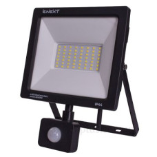 Світлодіодний прожектор E.Next e.LED.flood.stand.sensor.50.6000 50Вт 6000К з датчиком руху Світлодіодний прожектор E.Next e.LED.flood.stand.sensor.50.6000 50Вт 6000К з датчиком руху