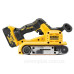 Стрічкова безщіткова шліфмашина DeWALT DCW220P2 XR Li-lon 18В розмір стрічки 75х533мм