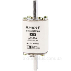 Плавкий запобіжник E.Next e.fuse.NT1.160 габарит 1160А (i0760057)