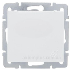 Розетка Lezard Rain (703-0288-123B) з кришкою із з/к ПБТ (біла)