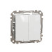 Двоклавішний вимикач Schneider Electric Sedna Design & Elements білий SDD111105