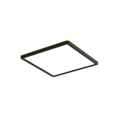 Світильник стельовий Italux PLF-39573-230S-22W-BL Aleria LED 1x22W 2800K/4000K/6000K 2200Lm IP20 чорний