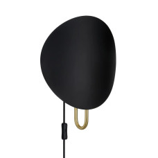 Бра, настінний світильник Nordlux 2320361003 Spargo E27 1x25W IP20 чорний