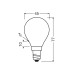Світлодіодна лампочка Osram 4099854547539 E14 1x7W 3000K 1055Lm IP20 Світлодіодна лампочка Osram 4099854547539 E14 1x7W 3000K 1055Lm IP20