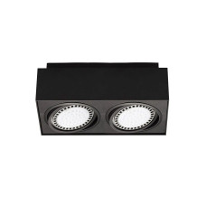 Точковий світильник Zuma Line 20075-BK Boxy GU10 2x15W IP20 чорний (5905316604919) Точковий світильник Zuma Line 20075-BK Boxy GU10 2x15W IP20 чорний (5905316604919)