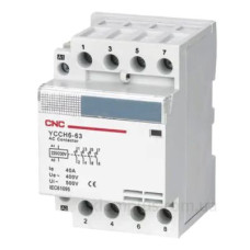 Модульний контактор CNC YCCH6-63 4Р 220В 4NO (Б00028779)